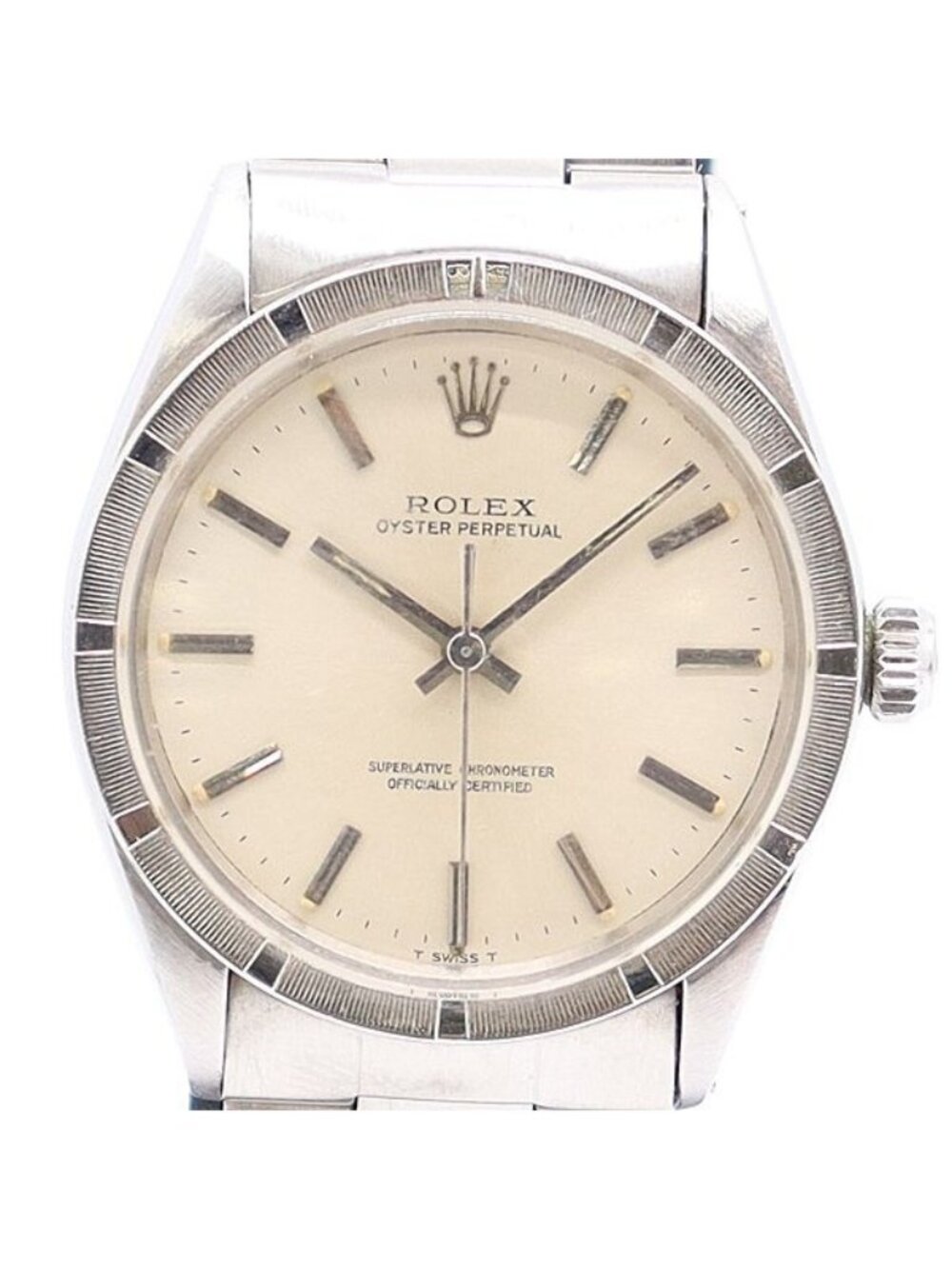 Rolex Oyster Perpetual Automatic Silver Dial Watch